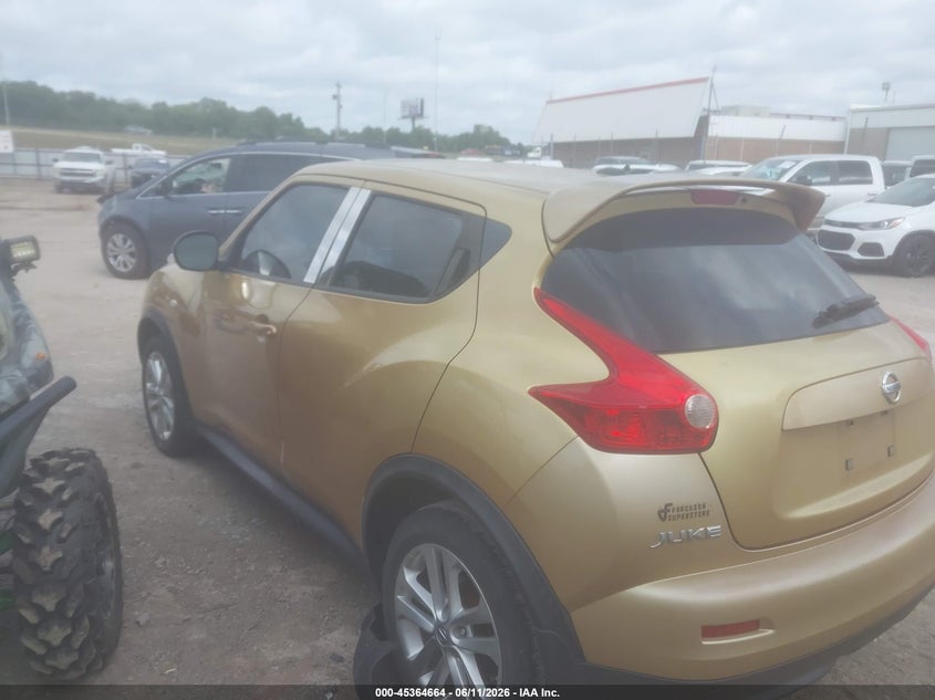 2014 Nissan Juke VIN JN8AF5MR4ET351836 IAAI salvage auction — NORMAL WEAR, Clear - Public Restricted (Oklahoma), sold $350 on 2026-07-08 (photo 3)