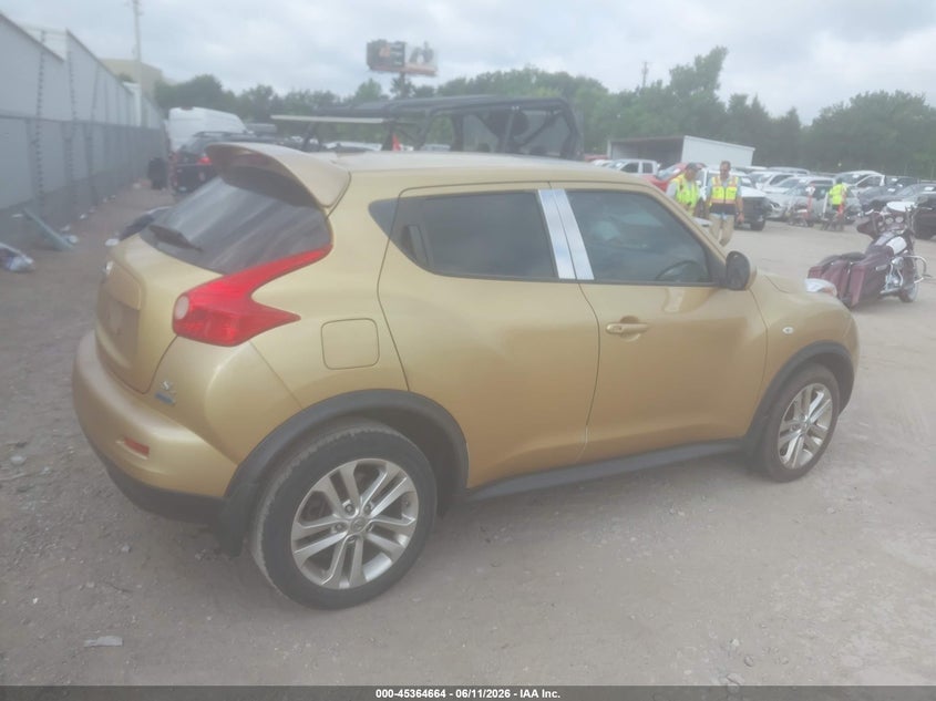 2014 Nissan Juke VIN JN8AF5MR4ET351836 IAAI salvage auction — NORMAL WEAR, Clear - Public Restricted (Oklahoma), sold $350 on 2026-07-08 (photo 4)