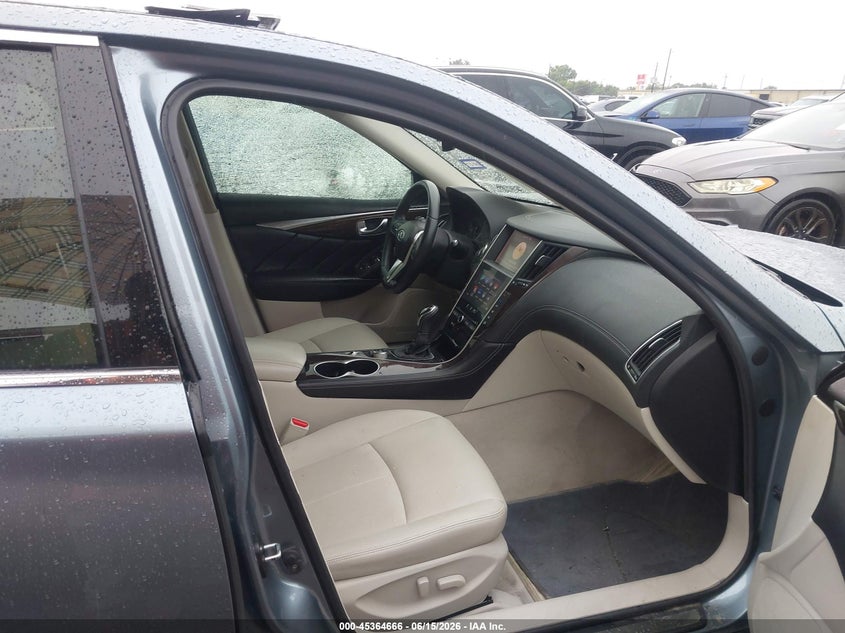 2018 Infiniti Q50 VIN JN1CV7AP2JM241610 IAAI salvage auction — VANDALISM, Salvage (Texas), sold $4,250 on 2026-07-15 (photo 5)