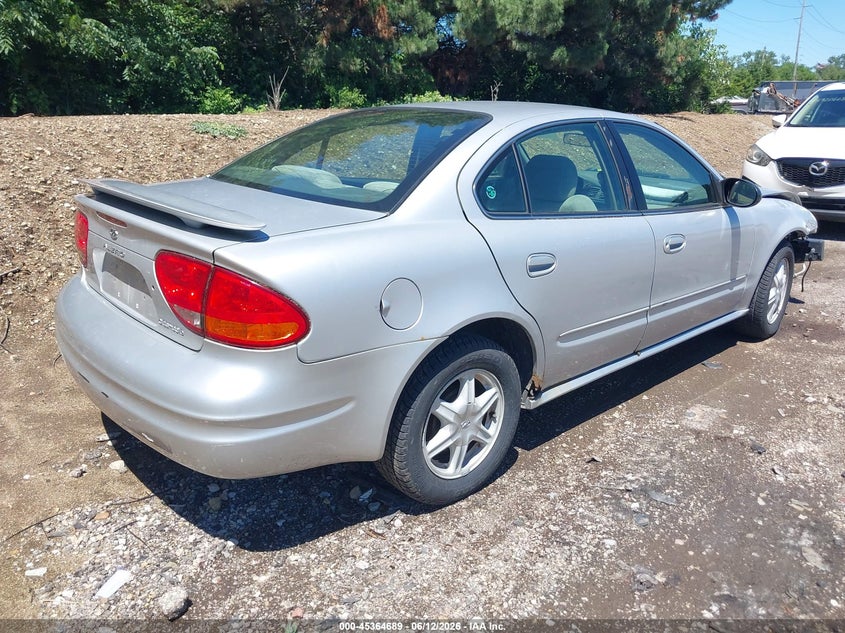 2003 Oldsmobile Alero VIN 1G3NL52E23C189787 IAAI salvage auction — FRONT END, Salvage (Indiana), sold $275 on 2026-07-08 (photo 4)