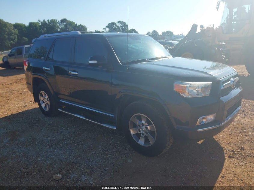 2013 Toyota 4runner VIN JTEBU5JR0D5145146 IAAI salvage auction — HAIL, Clear (Missouri), sold $9,900 on 2026-07-06 (photo 1)