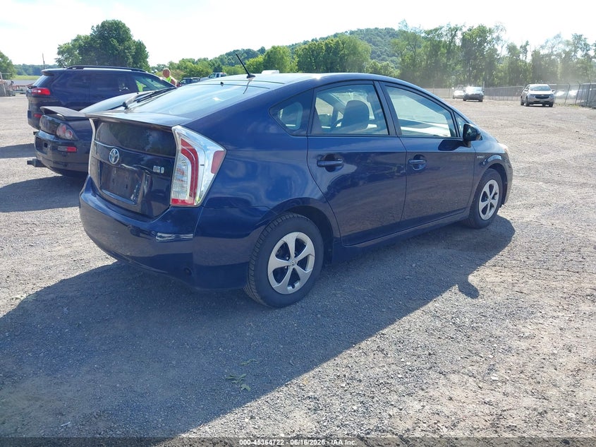 2015 Toyota Prius VIN JTDKN3DU3F0442305 IAAI salvage auction — HAIL, Salvage (Ohio), sold $1,100 on 2026-07-06 (photo 4)
