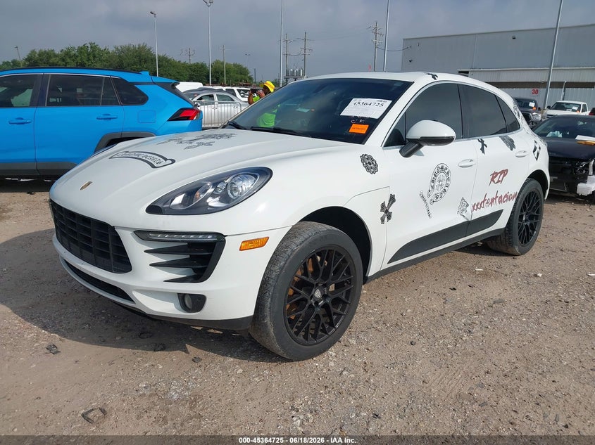 2015 Porsche Macan VIN WP1AB2A54FLB71571 IAAI salvage auction — SIDE, Salvage (Texas), sold $4,300 on 2026-09-03 (photo 2)