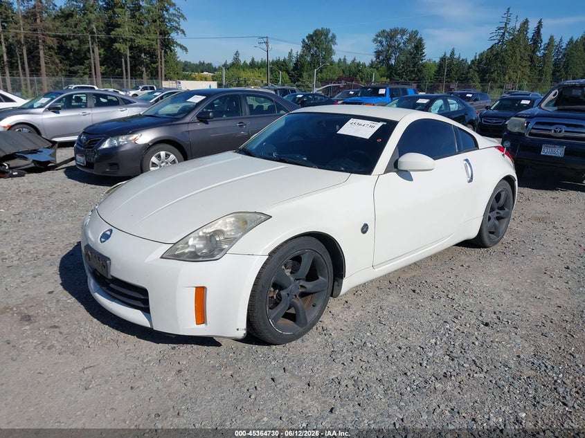 2006 Nissan 350z VIN JN1AZ34D46M311380 IAAI salvage auction — RIGHT SIDE, Bill Of Sale (Washington), sold $1,000 on 2026-07-29 (photo 2)