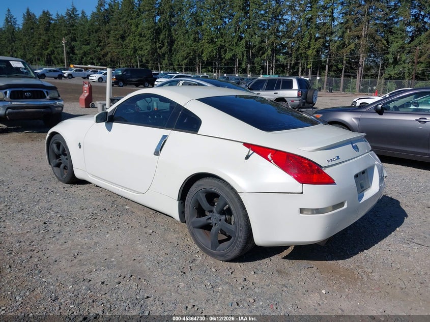 2006 Nissan 350z VIN JN1AZ34D46M311380 IAAI salvage auction — RIGHT SIDE, Bill Of Sale (Washington), sold $1,000 on 2026-07-29 (photo 3)