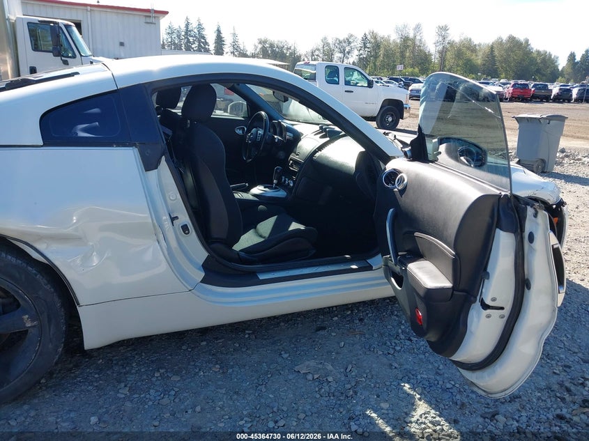 2006 Nissan 350z VIN JN1AZ34D46M311380 IAAI salvage auction — RIGHT SIDE, Bill Of Sale (Washington), sold $1,000 on 2026-07-29 (photo 5)