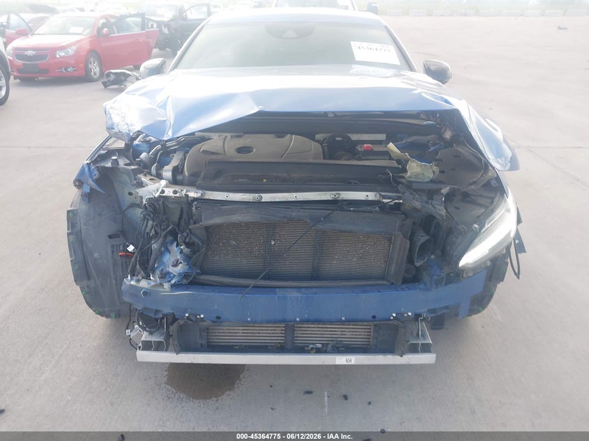 2020 Volvo S90 VIN LVYA22MT7LP175025 IAAI salvage auction — FRONT END, Salvage (Texas), sold $7,700 on 2026-07-24 (photo 6)
