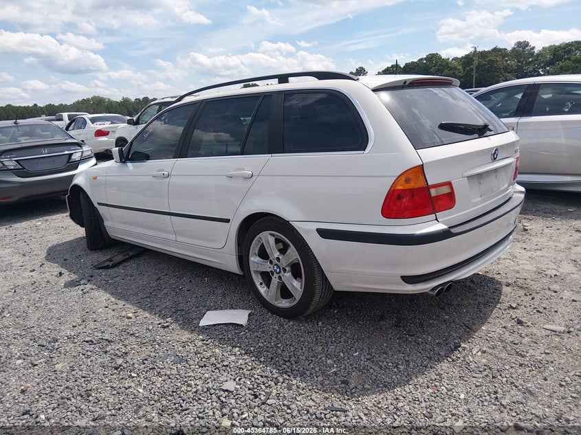 2004 BMW 3 series VIN WBAEP33434PF04606 IAAI salvage auction — LEFT FRONT, Clear (South Carolina), sold $1,050 on 2026-07-22 (photo 3)
