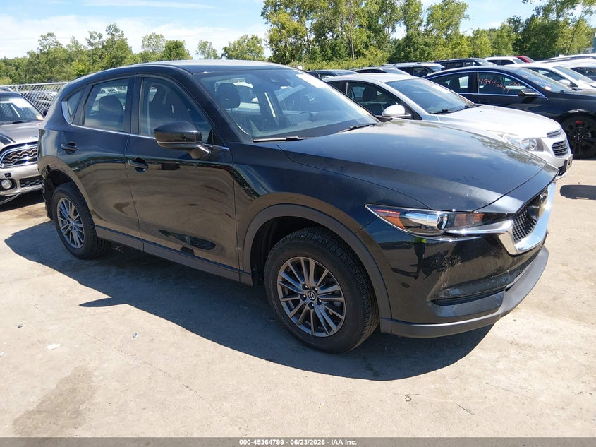 2021 Mazda Cx-5 VIN JM3KFBBM7M0352041 IAAI salvage auction — REAR END, Salvage Title, sold $5,200 on 2026-07-21 (photo 1)