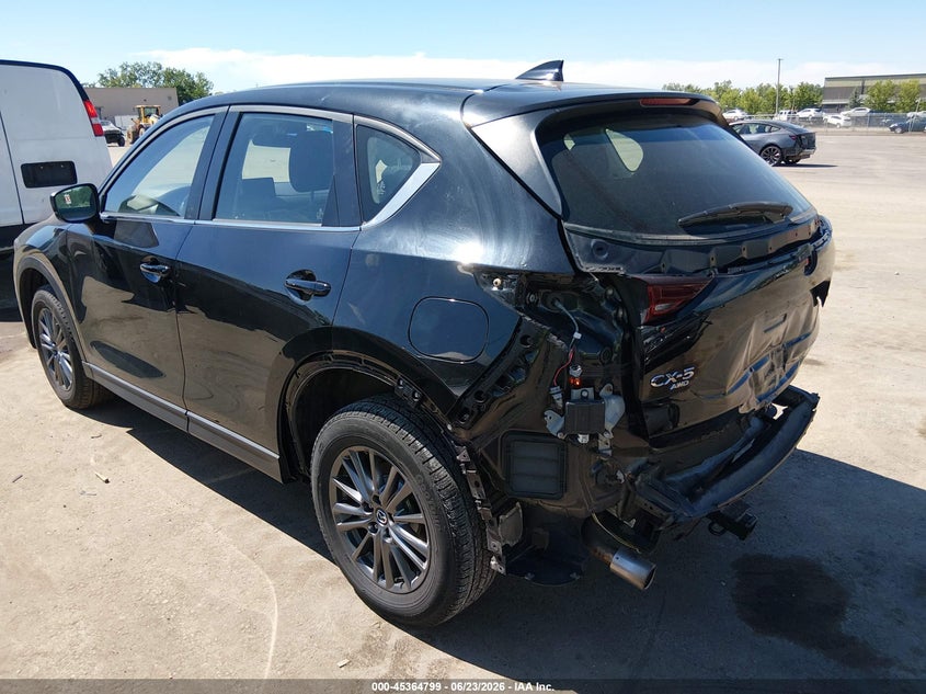 2021 Mazda Cx-5 VIN JM3KFBBM7M0352041 IAAI salvage auction — REAR END, Salvage Title, sold $5,200 on 2026-07-21 (photo 3)