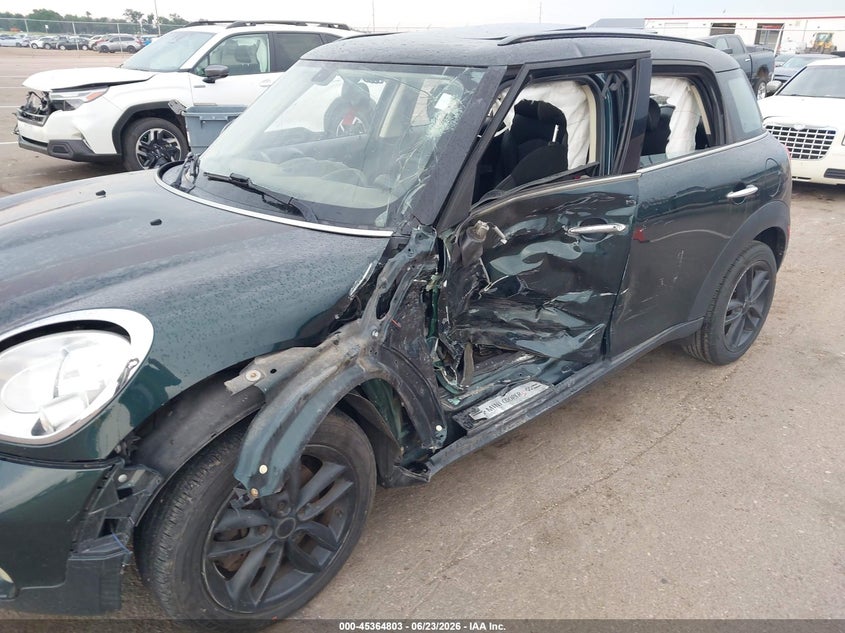2011 Mini Cooper VIN WMWZC5C51BWL54013 IAAI salvage auction — LEFT SIDE, Regular (South Dakota), sold $400 on 2026-08-11 (photo 6)