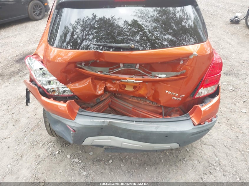 2015 Chevrolet Trax VIN KL7CJRSB0FB249387 IAAI salvage auction — REAR END, Clear (Virginia), sold $575 on 2026-07-28 (photo 6)