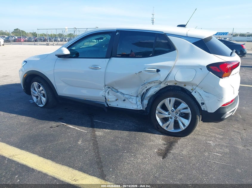 2025 Buick Encore gx VIN KL4AMBSL7SB051136 IAAI salvage auction — LEFT SIDE, Salvage Title, sold $5,300 on 2026-07-16 (photo 3)