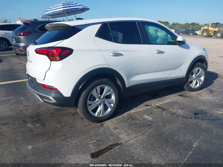 2025 Buick Encore gx VIN KL4AMBSL7SB051136 IAAI salvage auction — LEFT SIDE, Salvage Title, sold $5,300 on 2026-07-16 (photo 4)
