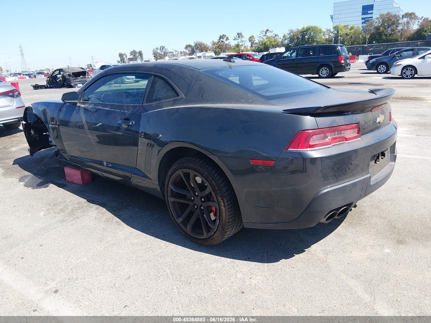 2015 Chevrolet Camaro VIN 2G1FJ1EW1F9301278 IAAI salvage auction — FRONT END, Salvage Title, sold $7,050 on 2026-07-30 (photo 3)
