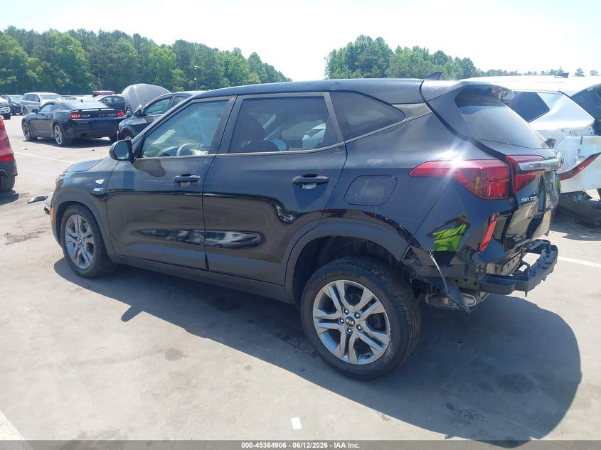 2021 Kia Seltos VIN KNDEPCAA2M7113228 IAAI salvage auction — RIGHT SIDE, Salvage (North Carolina), sold $25 on 2026-07-29 (photo 3)