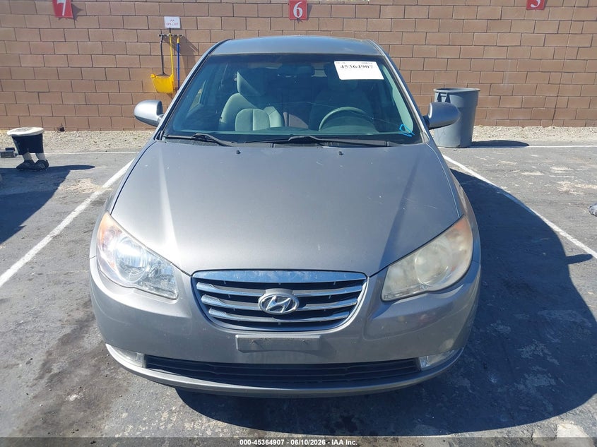 2010 Hyundai Elantra VIN KMHDU4AD1AU183803 IAAI salvage auction — NORMAL WEAR, Clear - Dealer Only (California), sold $725 on 2026-07-22 (photo 6)