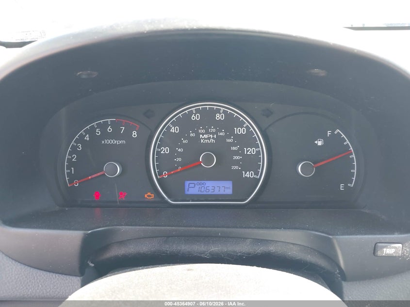 2010 Hyundai Elantra VIN KMHDU4AD1AU183803 IAAI salvage auction — NORMAL WEAR, Clear - Dealer Only (California), sold $725 on 2026-07-22 (photo 7)