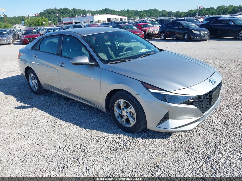 2021 Hyundai Elantra VIN 5NPLL4AG0MH047223 IAAI salvage auction — NORMAL WEAR, SF97 (Illinois), sold $15,775 on 2026-07-09 (photo 1)