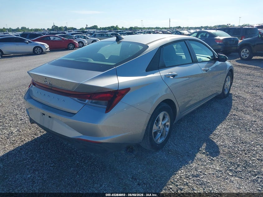 2021 Hyundai Elantra VIN 5NPLL4AG0MH047223 IAAI salvage auction — NORMAL WEAR, SF97 (Illinois), sold $15,775 on 2026-07-09 (photo 4)