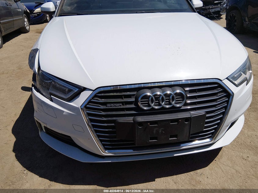 2017 Audi A3 VIN WAUUPBFF2HA034674 IAAI salvage auction — RIGHT FRONT, Salvage Title, sold $4,000 on 2026-07-29 (photo 6)