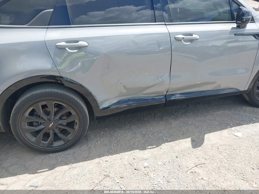 2022 Kia Sorento VIN 5XYRK4LF1NG104989 IAAI salvage auction — RIGHT SIDE, Salvage (Indiana), sold $9,300 on 2026-07-22 (photo 6)