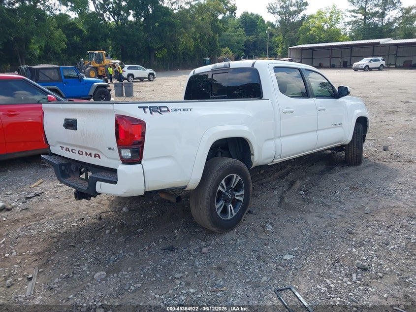 2018 Toyota Tacoma VIN 5TFBZ5DN3JX004294 IAAI salvage auction — FRONT & REAR, Salvage (Georgia), sold $6,000 on 2026-07-09 (photo 4)