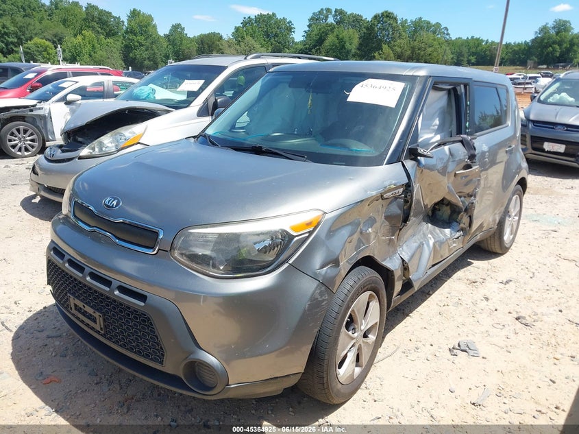 2016 Kia Soul VIN KNDJN2A27G7239015 IAAI salvage auction — LEFT SIDE, Salvage (North Carolina), sold $775 on 2026-07-13 (photo 2)