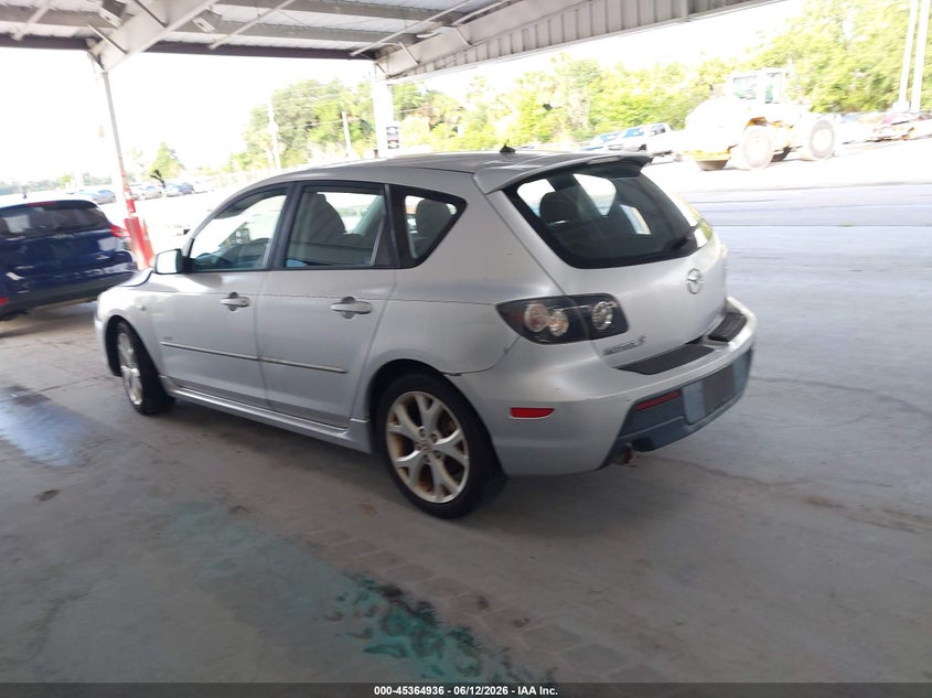 2008 Mazda 3 VIN JM1BK343481130703 IAAI salvage auction — RIGHT FRONT, Rebuildable (Florida), sold $25 on 2026-07-08 (photo 3)