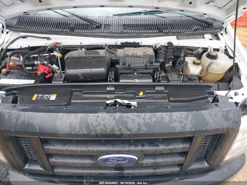 2024 Ford Econoline VIN 1FDWE3FNXRDD26521 IAAI salvage auction — ENGINE DAMAGE, Enterprise Vehicles Clear Only (Texas), sold $17,500 on 2026-07-09 (photo 9)