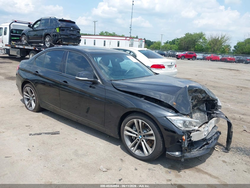 2014 BMW VIN WBA3B9G57ENR91444 IAAI salvage auction — FRONT END, Salvage (Virginia), sold $575 on 2026-07-28 (photo 1)