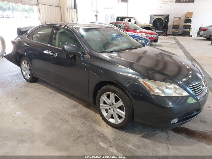 2007 Lexus ES VIN JTHBJ46G072136742 IAAI salvage auction — REAR END, Salvage (North Carolina), sold $425 on 2026-07-23 (photo 1)