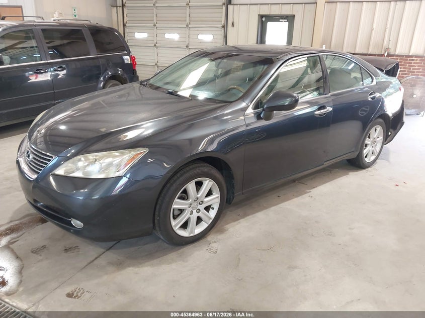 2007 Lexus ES VIN JTHBJ46G072136742 IAAI salvage auction — REAR END, Salvage (North Carolina), sold $425 on 2026-07-23 (photo 2)