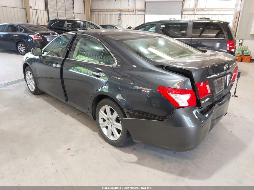 2007 Lexus ES VIN JTHBJ46G072136742 IAAI salvage auction — REAR END, Salvage (North Carolina), sold $425 on 2026-07-23 (photo 3)