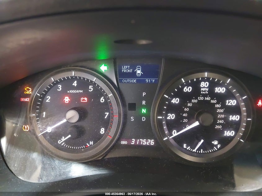 2007 Lexus ES VIN JTHBJ46G072136742 IAAI salvage auction — REAR END, Salvage (North Carolina), sold $425 on 2026-07-23 (photo 7)