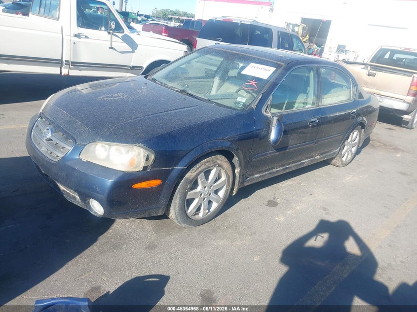 2003 Nissan Maxima VIN JN1DA31A63T413439 IAAI salvage auction — NORMAL WEAR, Clear (Utah), sold $300 on 2026-07-09 (photo 2)