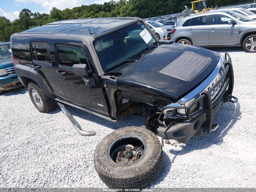 2008 Hummer H3 VIN 5GTEN13E188131139 IAAI salvage auction — RIGHT FRONT, Salvage (Alabama), sold $475 on 2026-07-30 (photo 1)