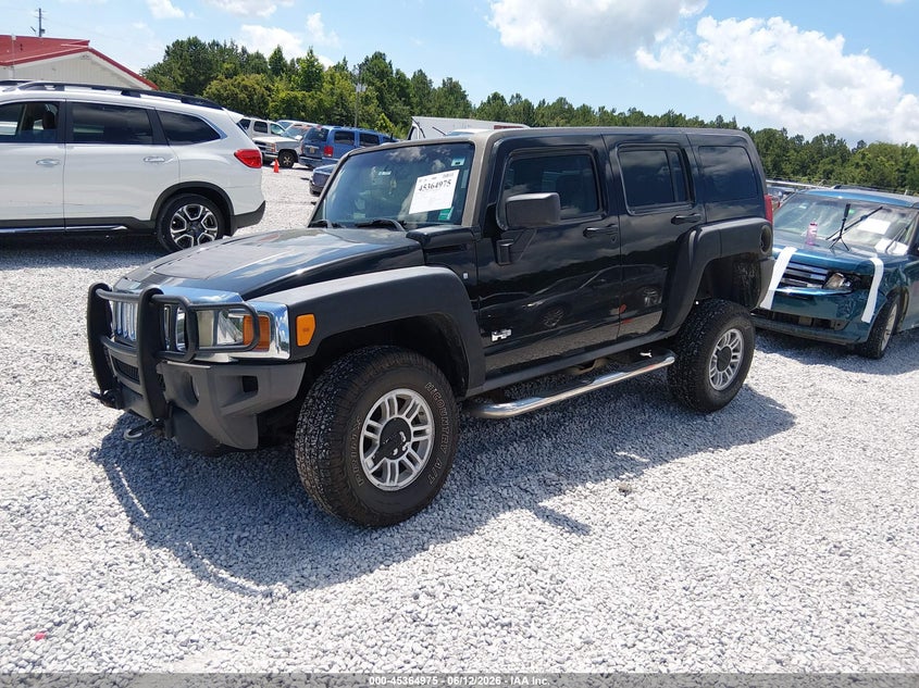 2008 Hummer H3 VIN 5GTEN13E188131139 IAAI salvage auction — RIGHT FRONT, Salvage (Alabama), sold $475 on 2026-07-30 (photo 2)