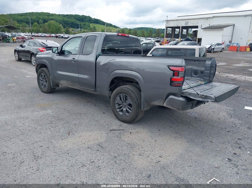 2025 Nissan Navara (frontier) VIN 1N6ED1CM9SN614482 IAAI salvage auction — REAR END, Salvage Title, sold $8,300 on 2026-07-22 (photo 3)