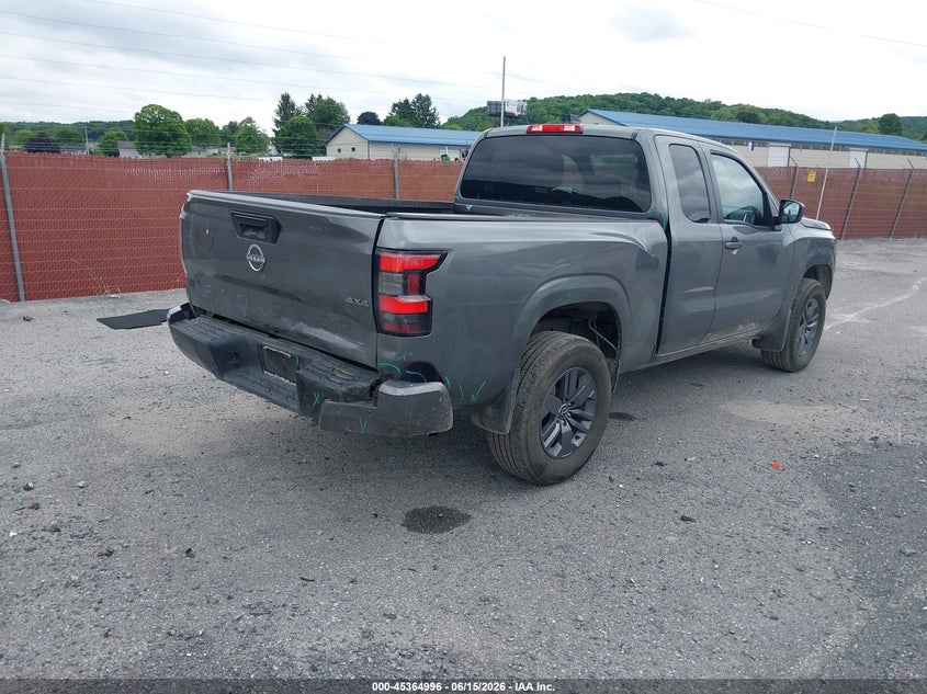 2025 Nissan Navara (frontier) VIN 1N6ED1CM9SN614482 IAAI salvage auction — REAR END, Salvage Title, sold $8,300 on 2026-07-22 (photo 4)