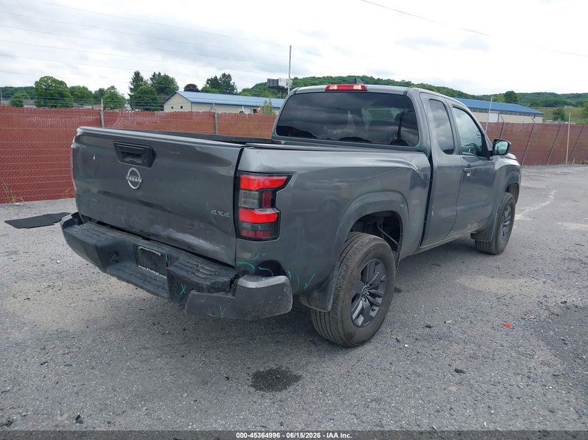 2025 Nissan Navara (frontier) VIN 1N6ED1CM9SN614482 IAAI salvage auction — REAR END, Salvage Title, sold $8,300 on 2026-07-22 (photo 6)
