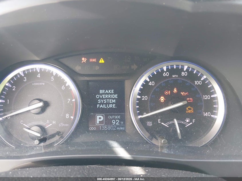 2016 Toyota Highlander VIN 5TDZKRFHXGS153155 IAAI salvage auction — NORMAL WEAR, Original (Texas), sold $3,400 on 2026-07-28 (photo 7)