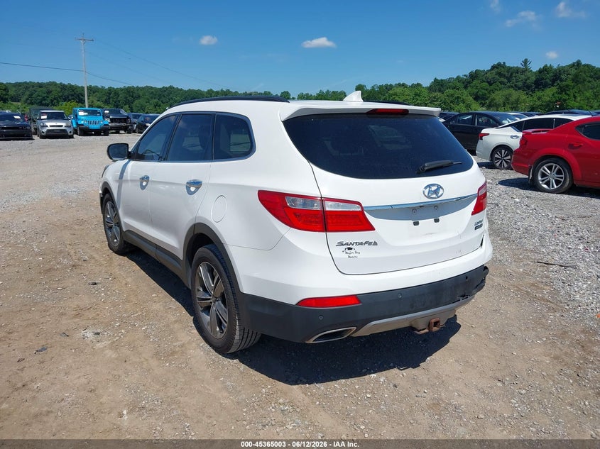 2016 Hyundai Santa fe VIN KM8SRDHF1GU164080 IAAI salvage auction — RIGHT FRONT, Salvage Title, sold $1,250 on 2026-08-01 (photo 3)