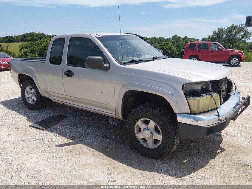 2007 Gmc Canyon VIN 1GTDT199278238914 IAAI salvage auction — LEFT SIDE, Salvage (Missouri), sold $475 on 2026-08-24 (photo 1)