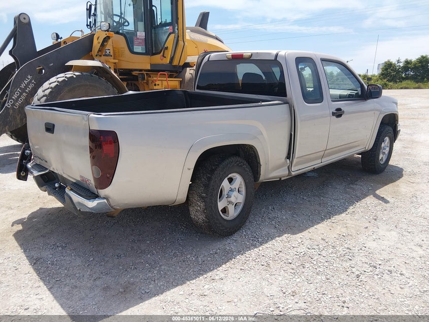 2007 Gmc Canyon VIN 1GTDT199278238914 IAAI salvage auction — LEFT SIDE, Salvage (Missouri), sold $475 on 2026-08-24 (photo 4)