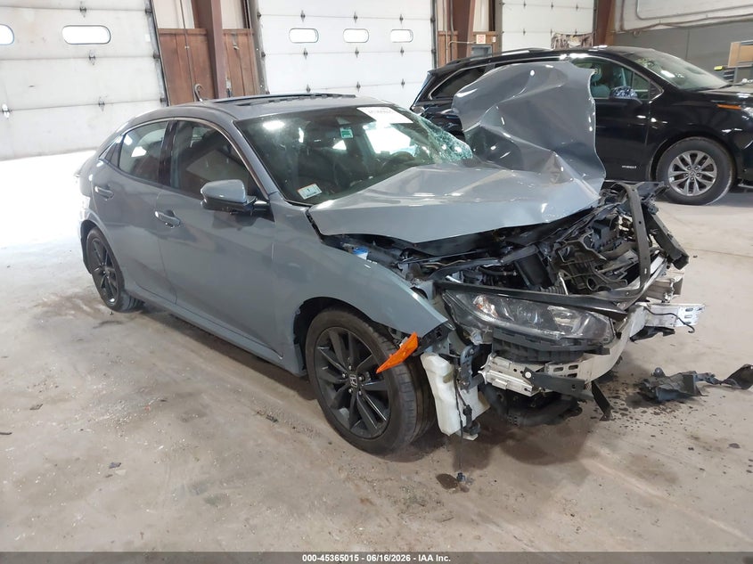 2020 Honda Civic VIN SHHFK7H60LU416673 IAAI salvage auction — FRONT END, Salvage (Massachusetts), sold $1,350 on 2026-07-29 (photo 1)