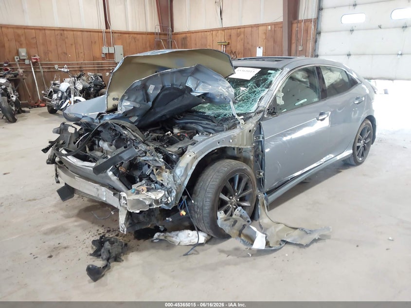 2020 Honda Civic VIN SHHFK7H60LU416673 IAAI salvage auction — FRONT END, Salvage (Massachusetts), sold $1,350 on 2026-07-29 (photo 2)