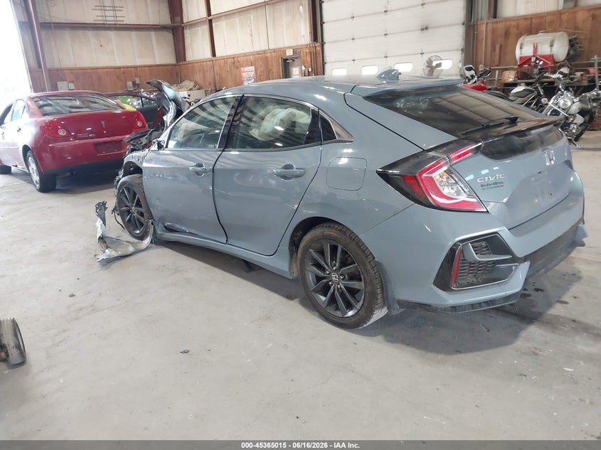 2020 Honda Civic VIN SHHFK7H60LU416673 IAAI salvage auction — FRONT END, Salvage (Massachusetts), sold $1,350 on 2026-07-29 (photo 3)