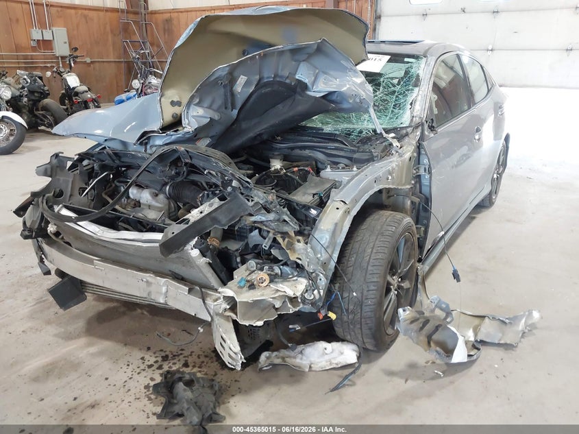 2020 Honda Civic VIN SHHFK7H60LU416673 IAAI salvage auction — FRONT END, Salvage (Massachusetts), sold $1,350 on 2026-07-29 (photo 6)