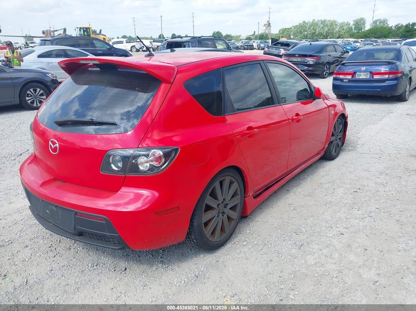 2008 Mazda 3 VIN JM1BK34L881865362 IAAI salvage auction — NORMAL WEAR, Original (Ohio), sold $325 on 2026-07-29 (photo 4)